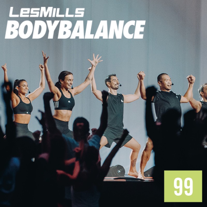 Hot Sale Les Mills Q1 2023 Routines BODY BALANCE FLOW 99 releases New Release DVD, CD & Notes